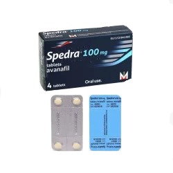 spedra 100 mg 4 comprimidos embalagem