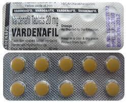 Vardenafil 20mg 10 Tabletten Pillenstreifen
