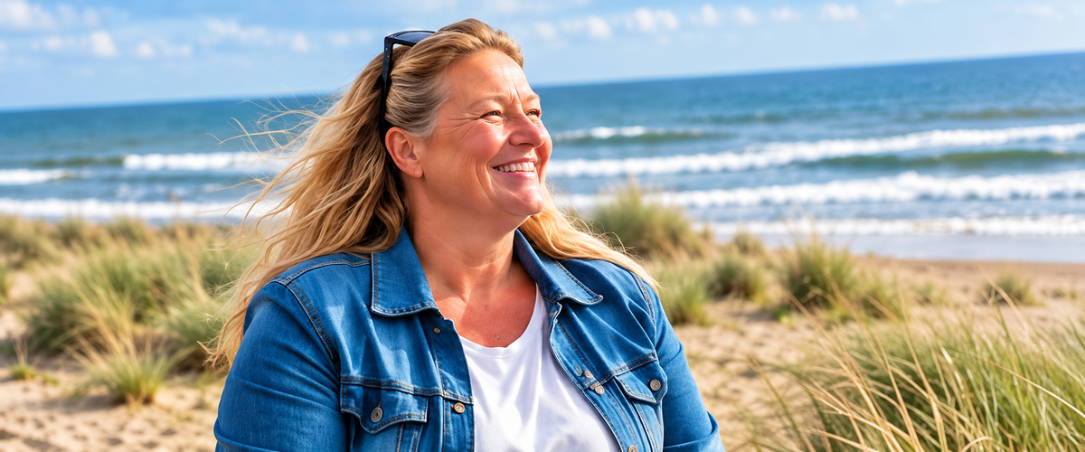 Petra tijdens haar gewichtsverliestraject