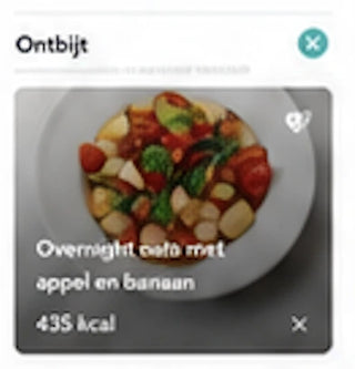 Gezond ontbijt in een kom